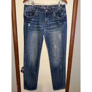 Refuge Flirty Everyday Skinny Distressed Jeans Size 10S